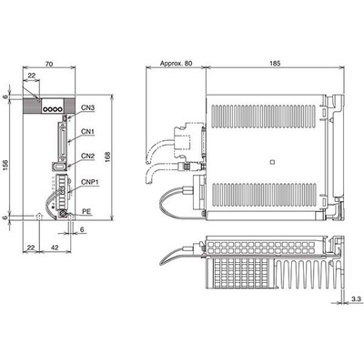 MITSUBISHI - MR-JE-100A