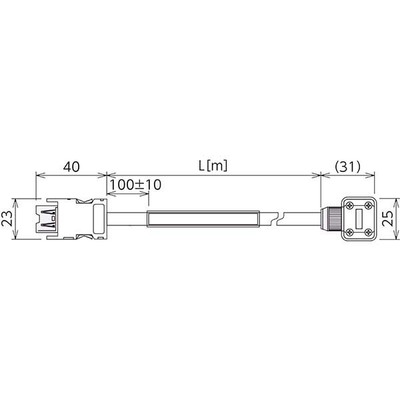 MITSUBISHI - SC-J3ENCBL10M-A1-H