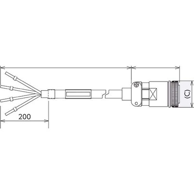 MITSUBISHI - SC-PWC3CBL20M-A2-L