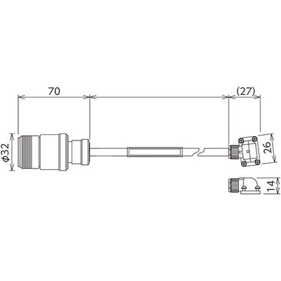 MITSUBISHI - SC-PWS1JCBL05M-A1H