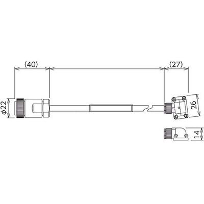 MITSUBISHI - SC-PWS5JCBL2M-A1-S