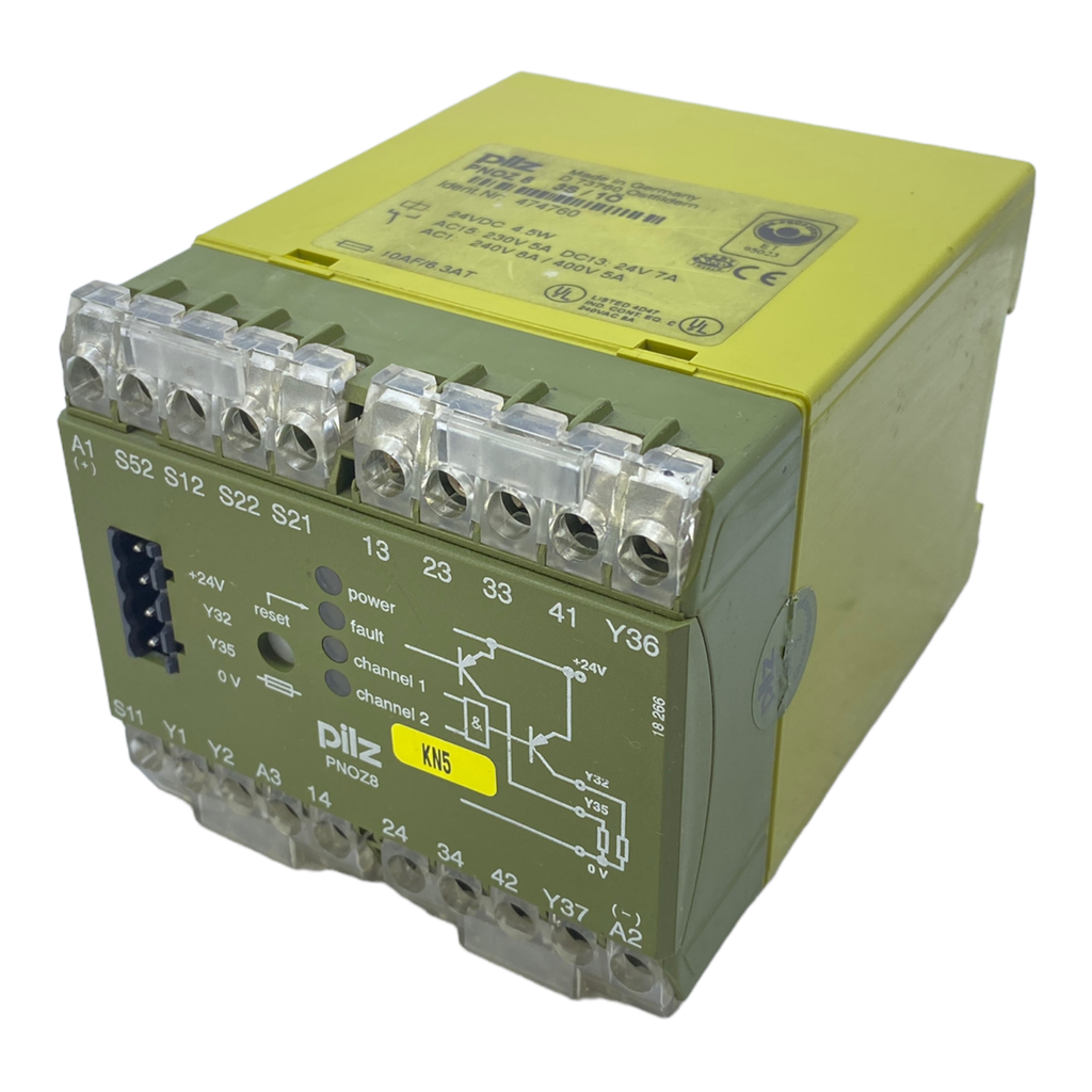 PILZ - 474760 - PNOZ-8-24 VDC