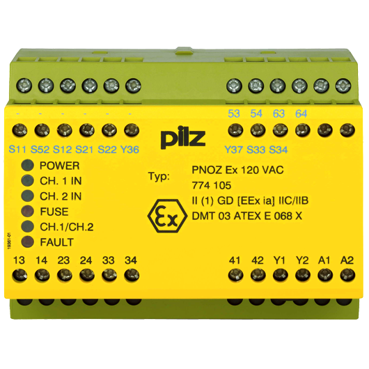 PILZ - 774105 - PNOZ EX 120VAC 3N/O 1N/C